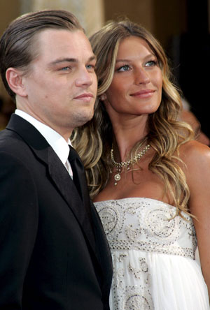 Leonardo DiCaprio todava suspira por Gisele Bundchen