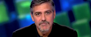 Clooney contrae la malaria en Sudán