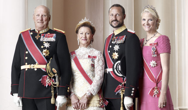 Nuevo posado de la familia real de Noruega 