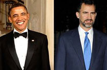 Obama y el Príncipe, entre los más elegantes 