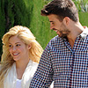 Shakira y Piqué se desmelenan en público