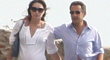 Sarkozy y Carla Bruni, sol y playa en la Costa Azul