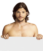 Kutcher se desnuda para su nueva serie