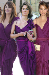 Elena Cué le copia el vestido a la mujer de Xabi Alonso y a Natalie Portman