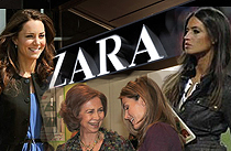 Letizia, Sara, Kate y otras 'vips' que visten de Zara