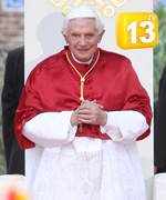 El Papa hace un milagro con 13TV