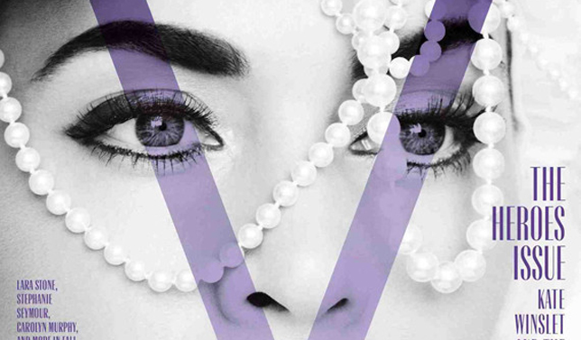 Kate Winslet emula a Elizabeth Taylor para la revista V Magazine