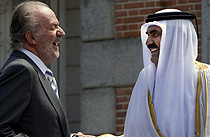 El Rey afianza su amistad con los jeques árabes