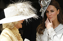 Las broncas entre Kate Middleton y Camilla 