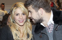 Shakira, muy integrada en la familia de Gerard Piqué