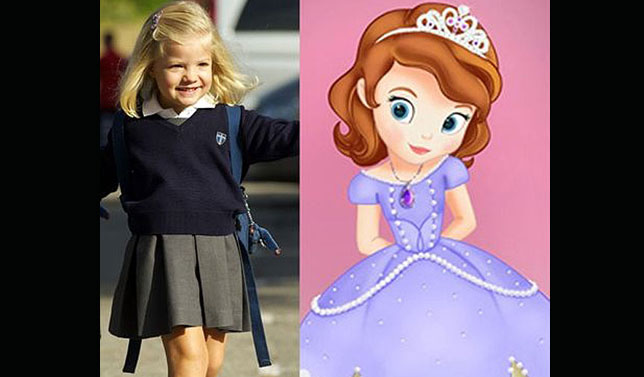 La infanta Sofía inspira una nueva película de Disney 