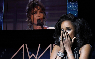 El último adiós a Whitney Houston
