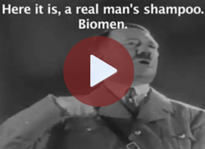 Polémica: un anuncio de un champú usa la imagen de Hitler