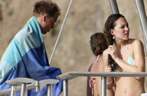 Una playa nudista para Guillermo y Kate Middleton