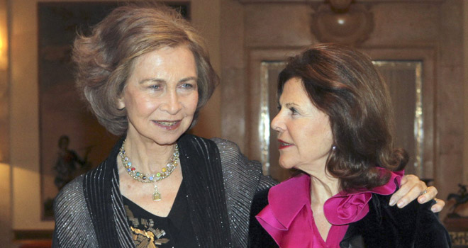 Cena con Silvia de Suecia, la otra 'víctima' de la realeza