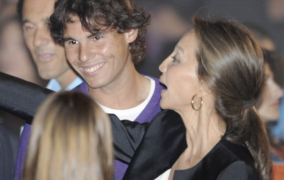 Isabel Preysler y Rafa Nadal asisten al concierto de Enrique Iglesias