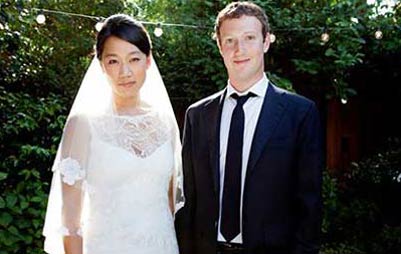 Mark Zuckerberg y su esposa, Priscilla Chan, pasean su amor por Roma