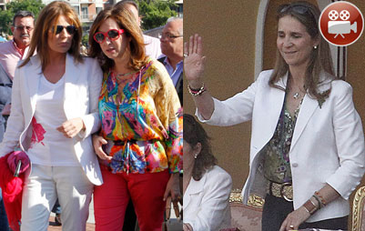 La infanta Elena, Nuria González e Igartiburu vuelven a Las Ventas