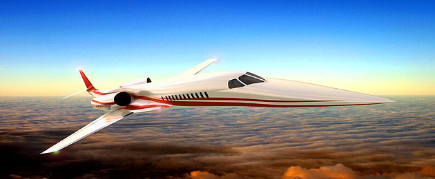Un Mini-Concorde para millonarios supersnicos