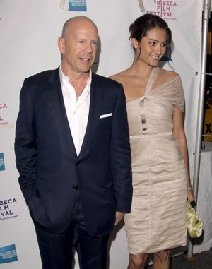 Busc Bruce Willis a su esposa en un casting?