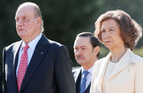 ¿Qué le ha pasado a don Juan Carlos en la cara?