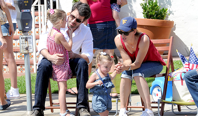 Ben Affleck disfruta de la fiesta del 4 de julio junto a su familia