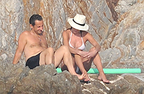 Sarkozy y Bruni, bebé a bordo en la Costa Azul 