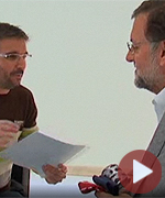 Jordi Évole da su currículum a Rajoy