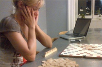 Gerard Piqué presume de su victoria al 'Scrabble' 