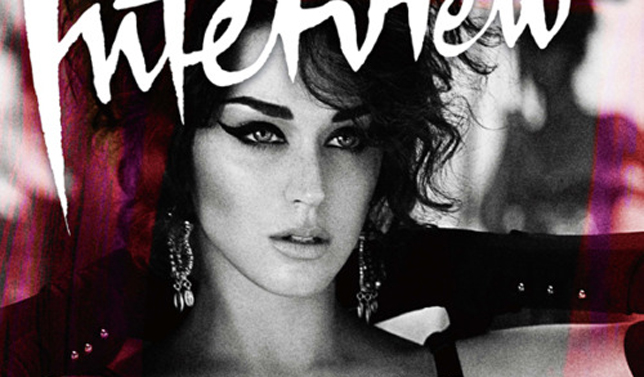 Katy Perry emula a Amy Winehouse en la portada de Interview