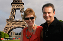 Zapatero y Sonsoles se van de compras a París
