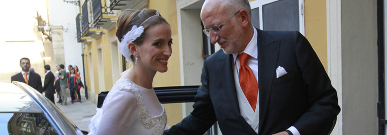 La boda de 'perfil bajo' de la hija del dueo de Mercadona, Juan Roig